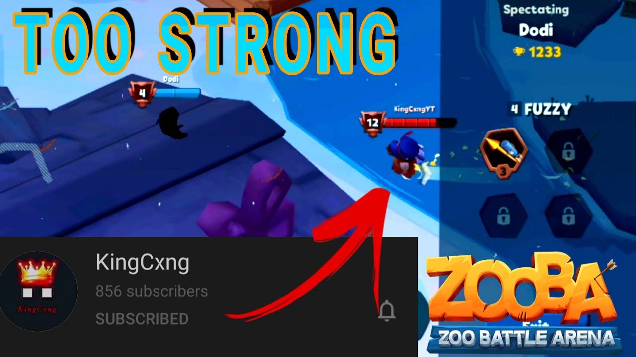 Zooba: "kingCxng" killed my whole squad