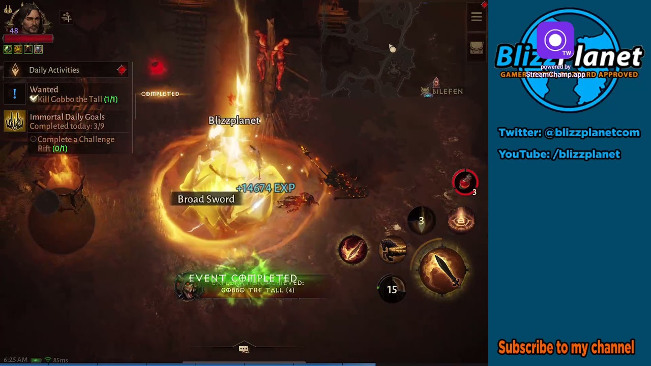 Gobbo the Tall - Diablo Immortal Closed Alpha | Blizzplanet