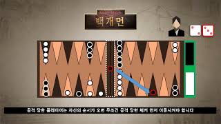 지니어스 게임 데스매치 [백개먼 BACKGAMMON] 룰 영상 screenshot 4