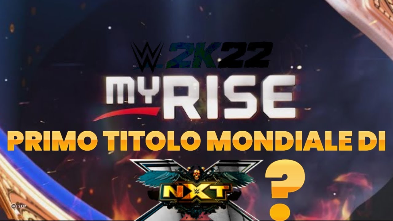 WWE2K22 MyRise con Armaking #7 | Riuscirò a vincere il primo titolo mondiale?