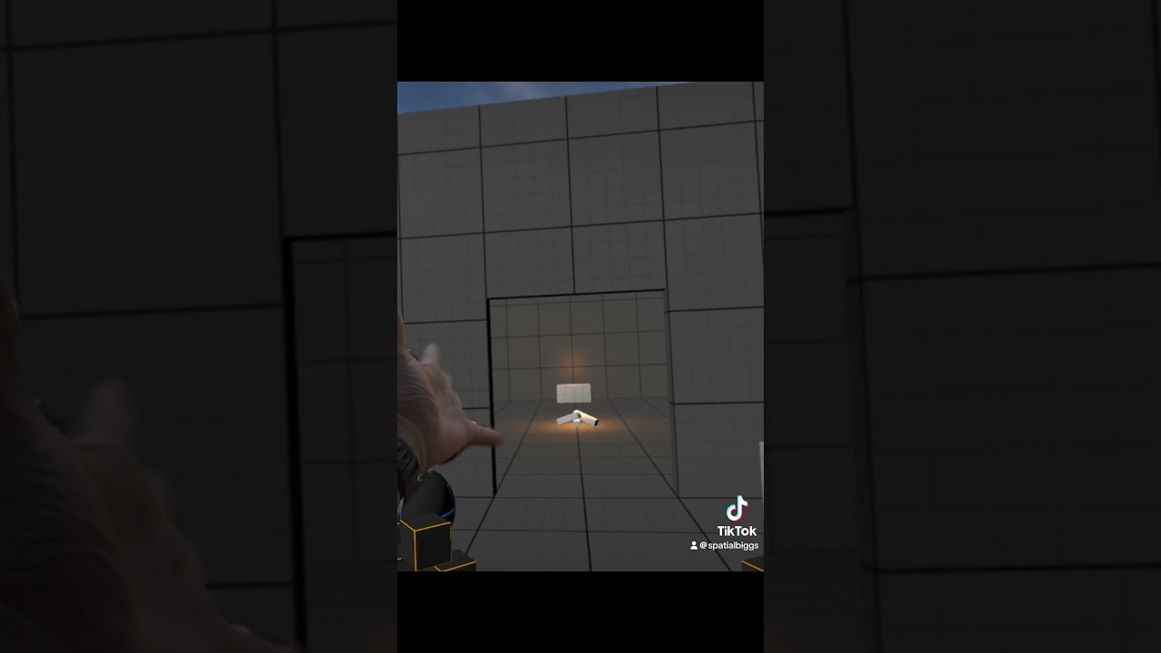 Apple Vision OS on Unreal Engine 5.6 passthrough tests are getting a little distracting. 🤣