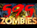 Round 595 World Record Cold War Zombies | New Cold War Zombies Highest Round