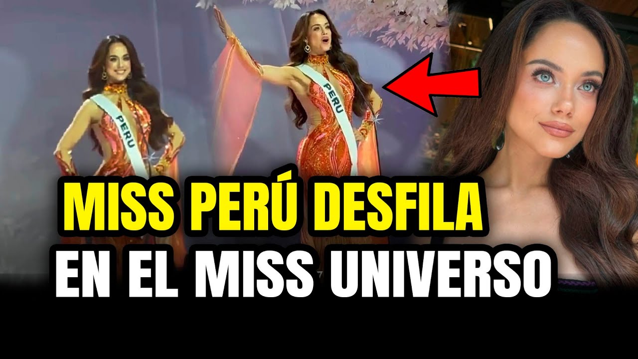 MISS PERÚ DESFILA EN EL MISS UNIVERSE 2025 POR PRIMERA VEZ ¡BRILLÓ!
