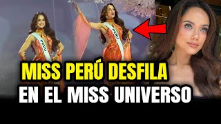 MISS PERU WALKED THE RUNWAY AT MISS UNIVERSE 2025 FOR THE FIRST TIME! SHE SHINED!