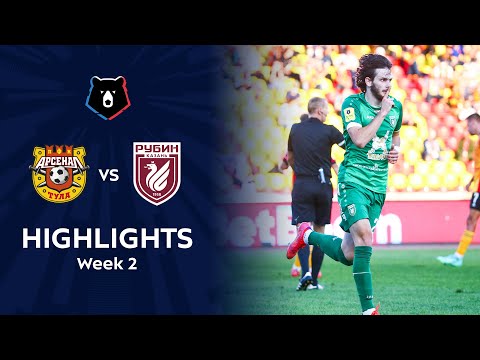 Arsenal Tula Rubin Kazan Goals And Highlights