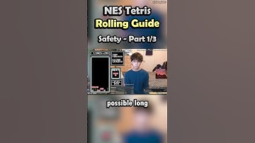 General Risks with Tetris Rolling #tetris #rolling #gaming #retrogaming