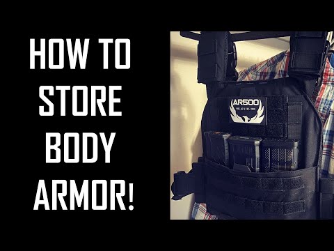 Comment stocker l'armure de corps! armure AR500