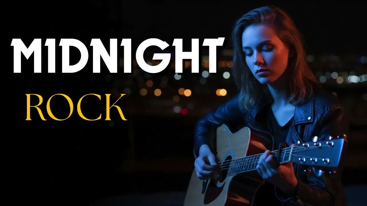 Midnight Slow Rock 🌙 Emotional Guitar Music 2026