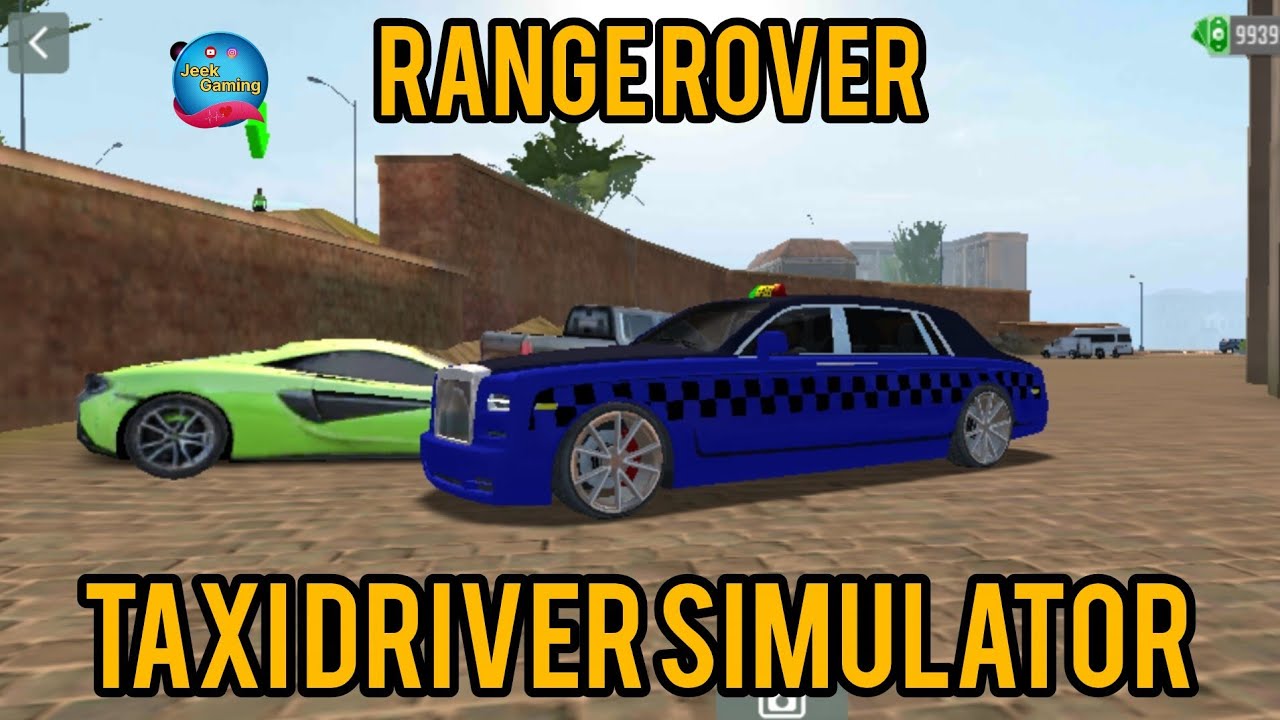 Range rover Taxi driver simulator Games jeeki Rv 
