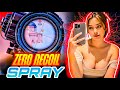 Pubg Mobile Zero Recoil Spray Sensitivity | PUBG/BGMI😍🥵