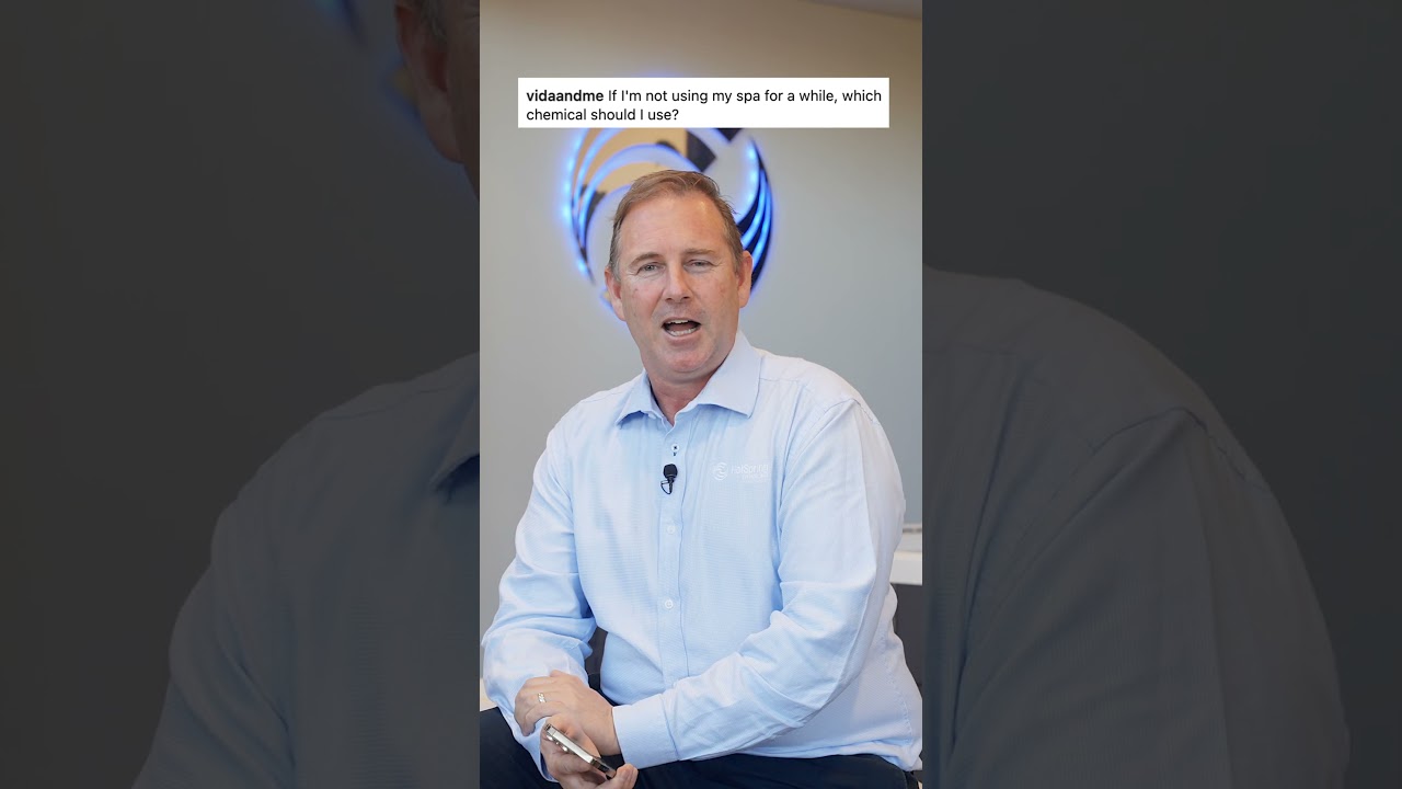 Which chemicals should I use when not using my spa pool?