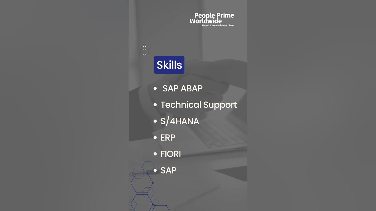  sapjobs openings sap abap s4hana consultant people prime jobs