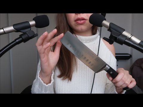 ASMR Tapping ustensiles de cuisine | Whisper