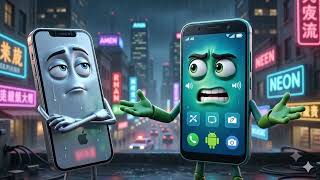 iPhone aur Android ki Ladai 🔥 Funny Animation