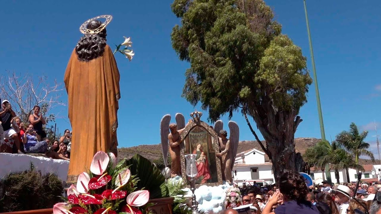 PROCESIÓN DE SUBIDA DE LA VIRGEN DE LAS NIEVES - VILLA DE AGAETE- 05-08-2019