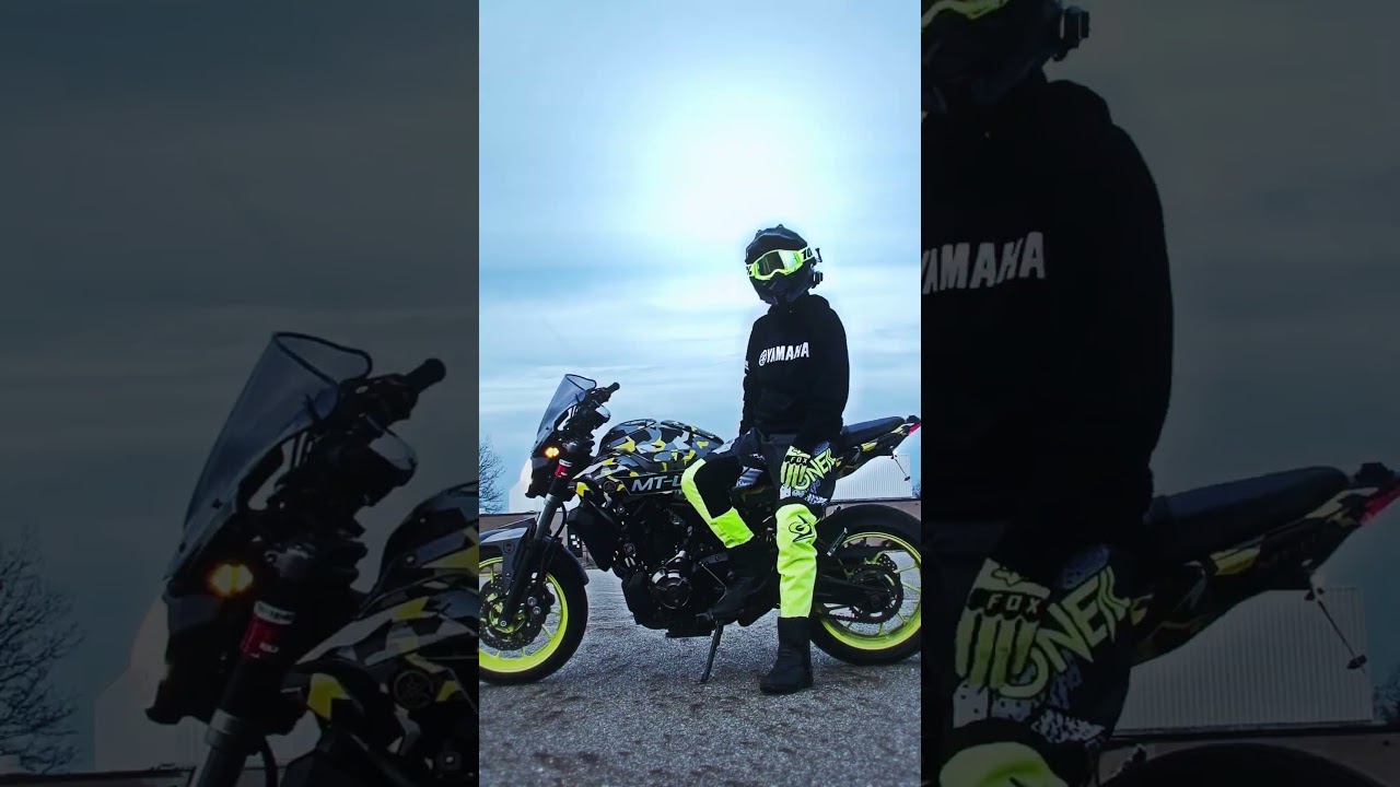 Time Flies ⏱️🏍️  #mt07 #motorcycle #bikelife