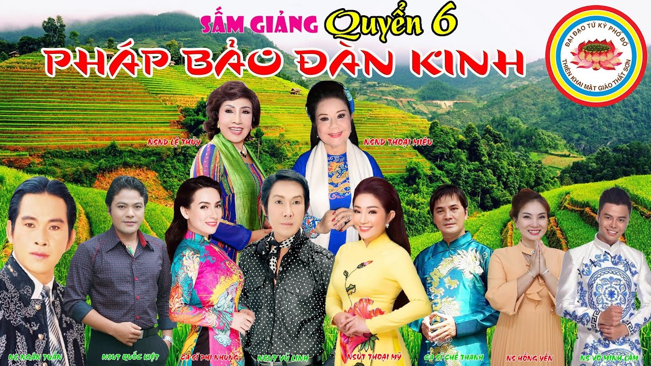 QUYỂN 6 - SẤM GIẢNG - PHÁP BẢO ĐÀN KINH - PHẬT GIÁO TỨ... - youtube