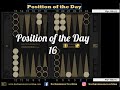 Backgammon Position of the Day: 16 - Duplication Power