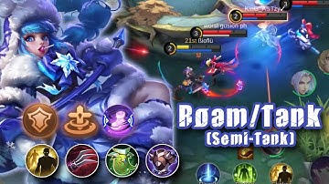 Impossible Comeback - Roam Semi-Tank Ruby SoloQ Ranked Game | Mobile Legends