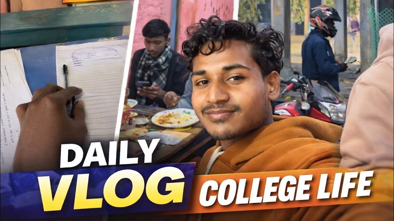 Day 17 Daily Vlog | College Life, Exam Tension & Friends Time | Real Student Life