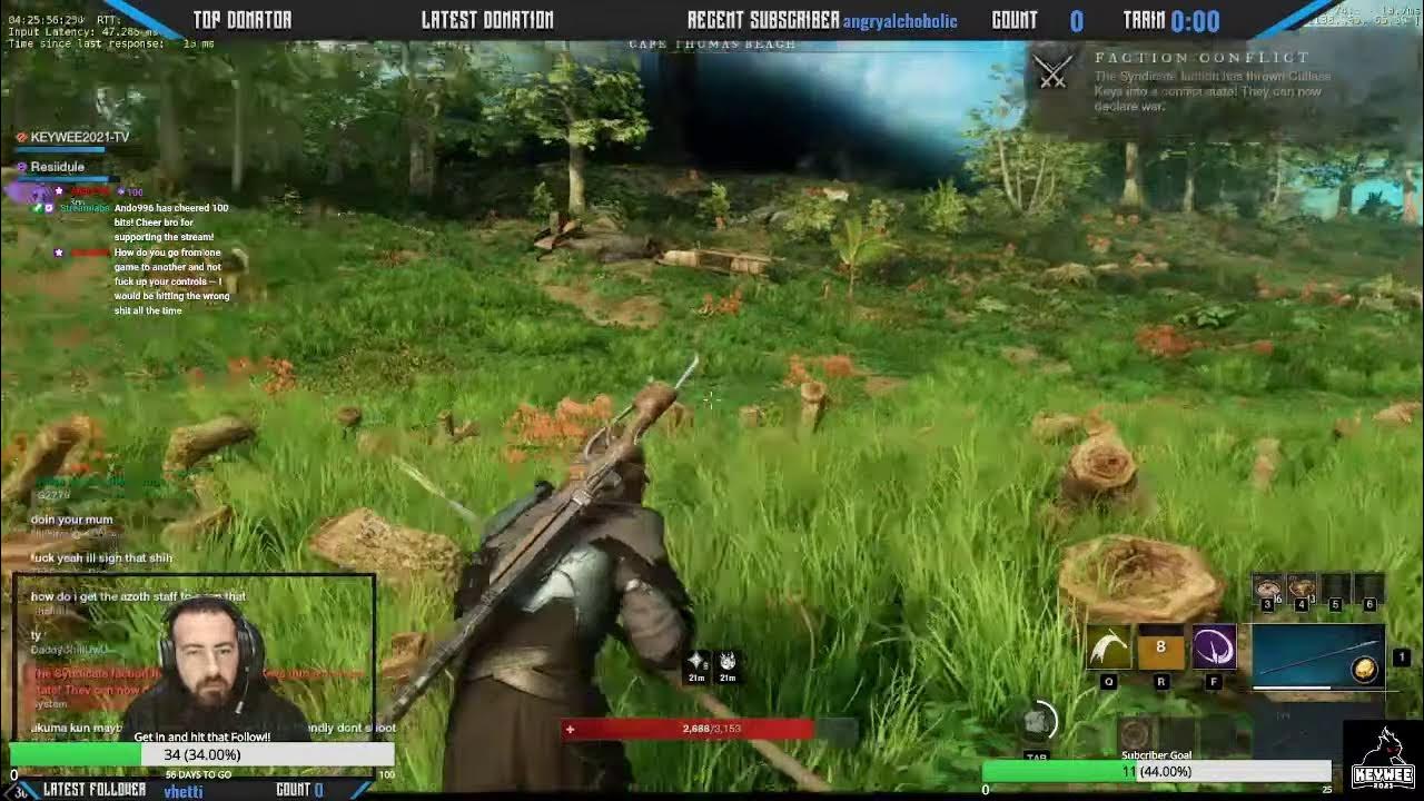 NEW WORLD PVP, gaining territory! !Entertowin !flashbang !discord