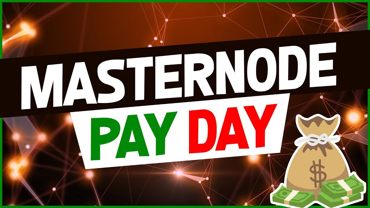 Masternode Payday 9/26/18