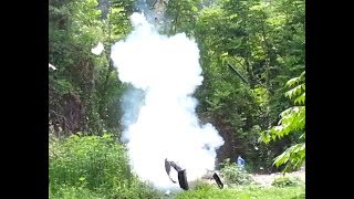 Tannerite Explosion Inside Microwave
