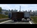 [#0646] RECKLESS Driver | A DISTRACTED Renault CRASHED into a double-trailer! | ETS2 TruckersMP
