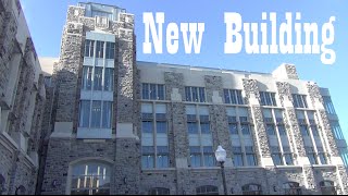 eleva TOUR of Virginia Tech Goodwin Hall, a brand new building (new elevators)
