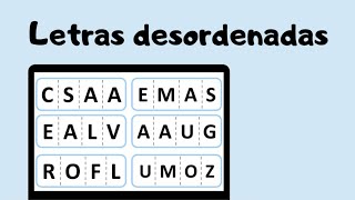 ¡Chatogojar está jugando a palabras desordenadas en directo!