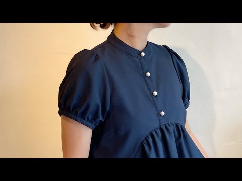 SONO /フェミニティギャザーブラウス - YouTube