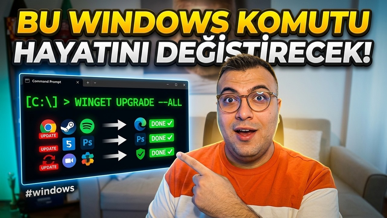 Bu Windows Komutu Hayatını Değiştirecek! #windows