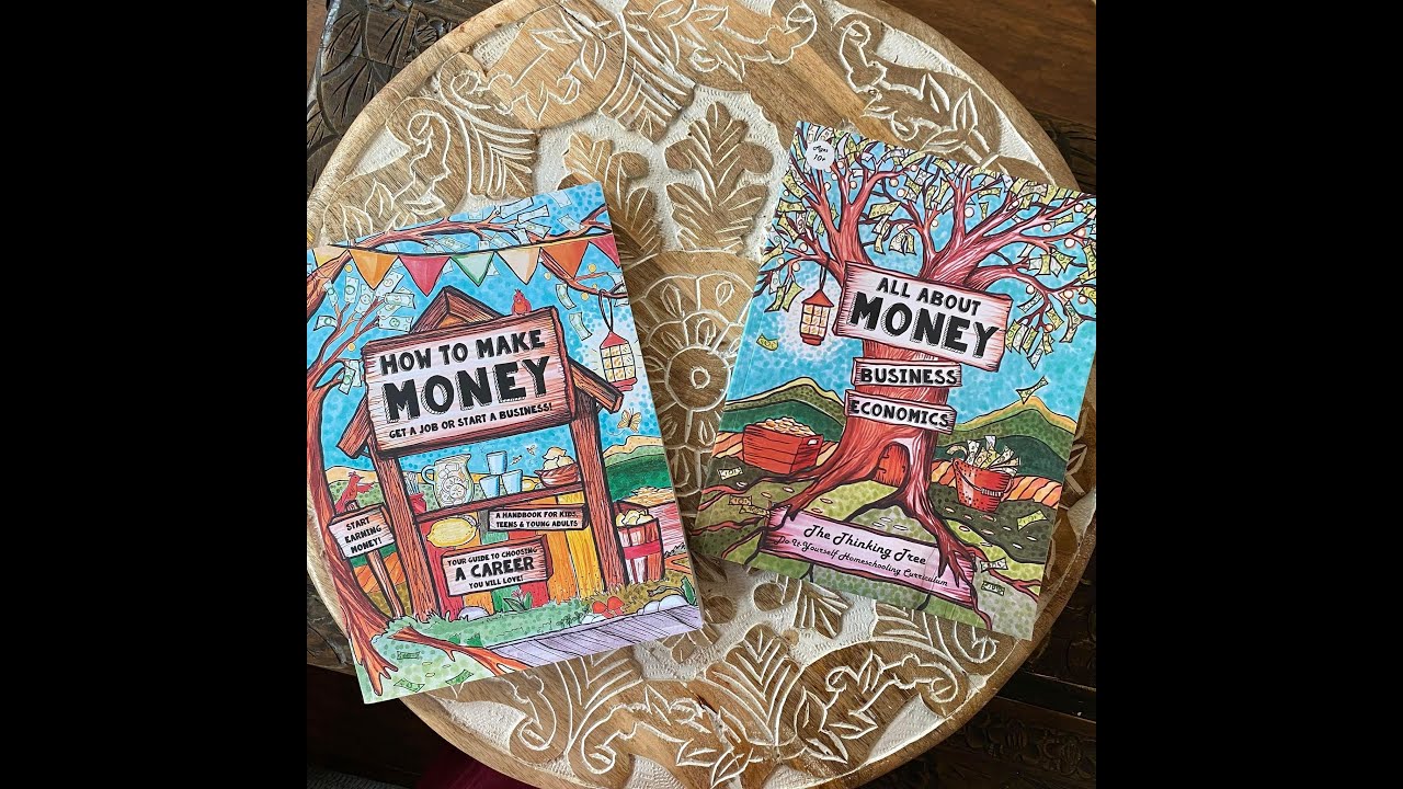 Flip Through of All About Money & How to Make Money by The Thinking Tree