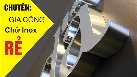 HOÀN THIỆN GẮN CHỮ INOX VÀNG ĐỒNG BÓNG GƯƠNG 304