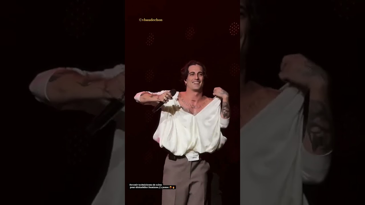 Damiano David🇧🇪😄Bruxelles,Belgium 02/10/2025 Forest National 