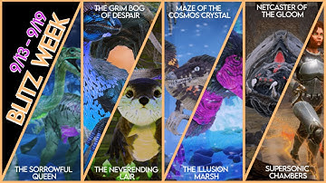 BLITZ WEEK | THE SORROWFUL QUEEN | DUNGEON RUN | ARK MOBILE | MR RAPTOR | RAPTORS GAMING.