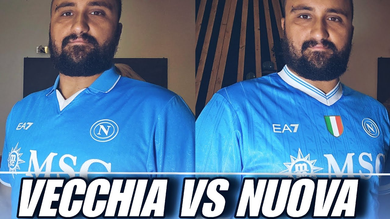 NUOVA MAGLIA NAPOLI 2025 VS VECCHIA MAGLIA NAPOLI 2024 🔥 IL CONFRONTO DEFINITIVO 