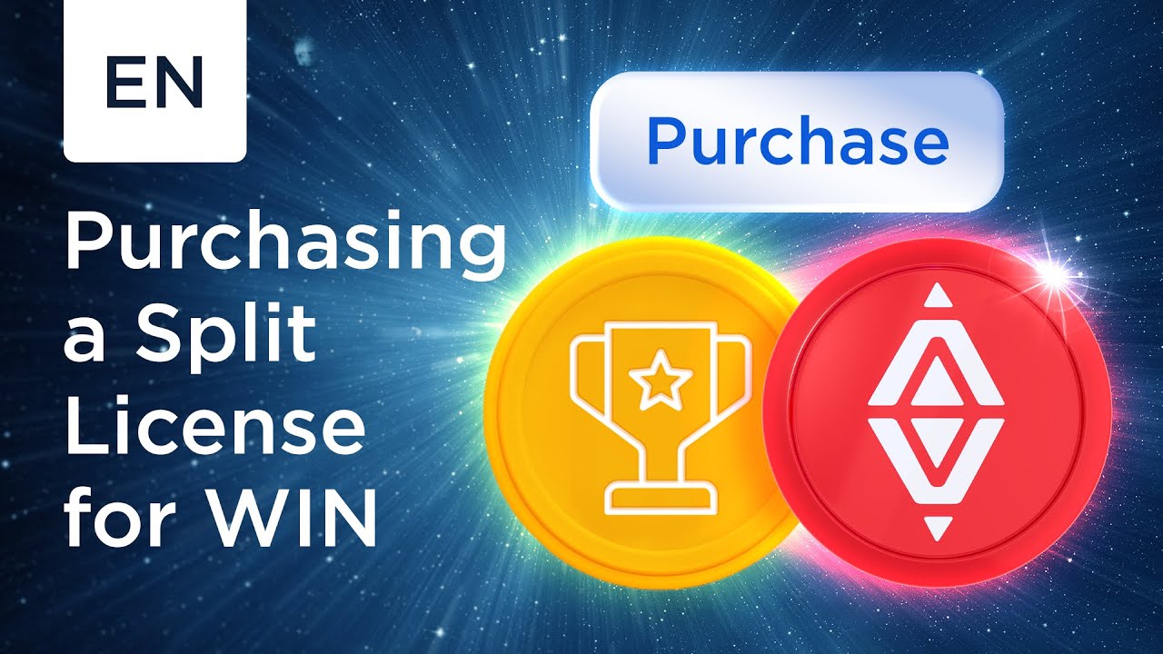 How Do You Purchase a SPLIT License for WIN token?
