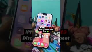 He smashed his brand new iPhone 15! 😭 Screen Repair #shorts