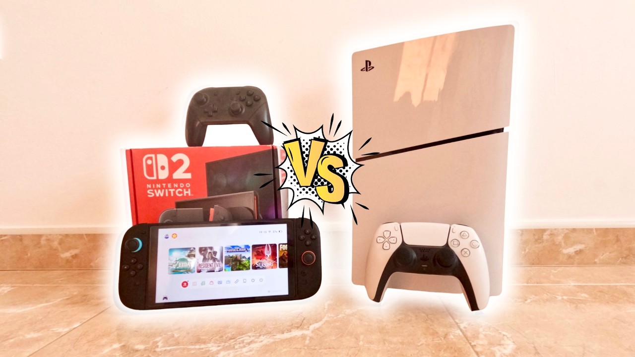 Nintendo Switch PlayStation5 PS5 vs Nintendo Switch 2: Is there a difference? - YouTube