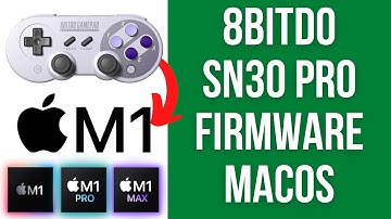 How To Update 8bitdo Controller Firmware macOS M1 Mac: SN30 Pro & Other Controllers
