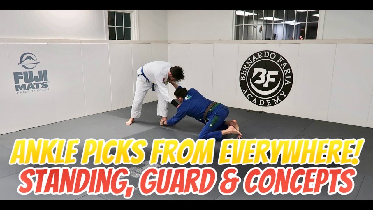 Ankle Picks From Everywhere EASY Takedown FOR BJJ YouTube