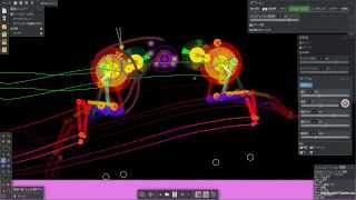 [Algodoo] Gallop body test