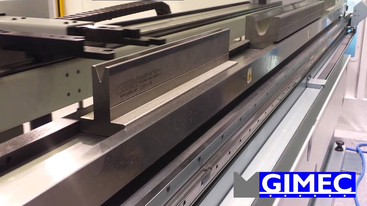 Gimec srl DIE HOLDER WITH PNEUMATIC HEMMING TABLE SP3 YouTube