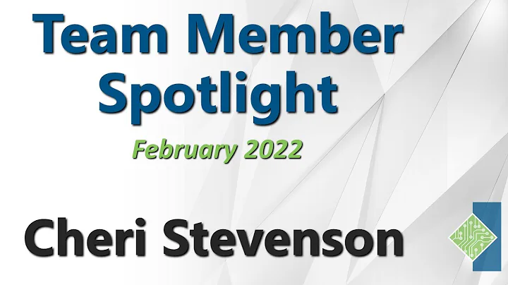 Meet Cheri! - February Team Member Spotlight
