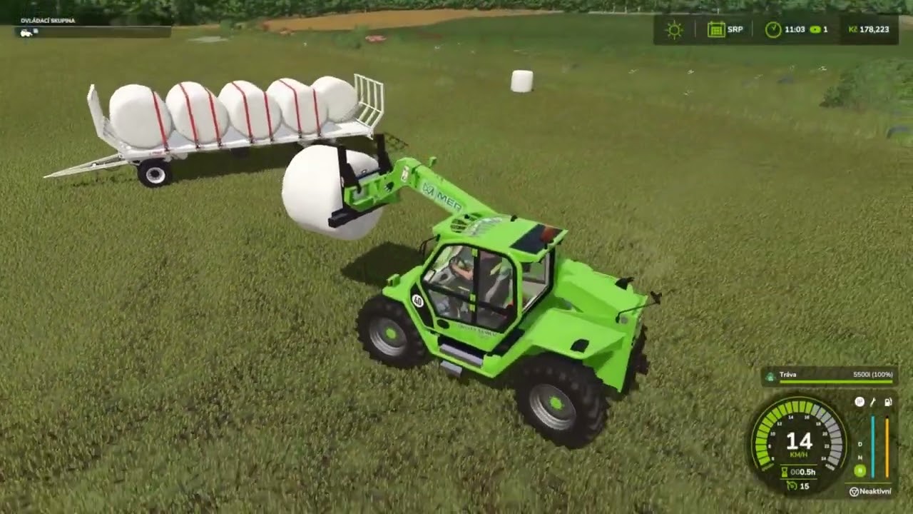 sbíraní baliku s merlem a fliglem