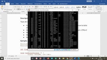 T1 Programación Multiproceso V7. Creación de señales