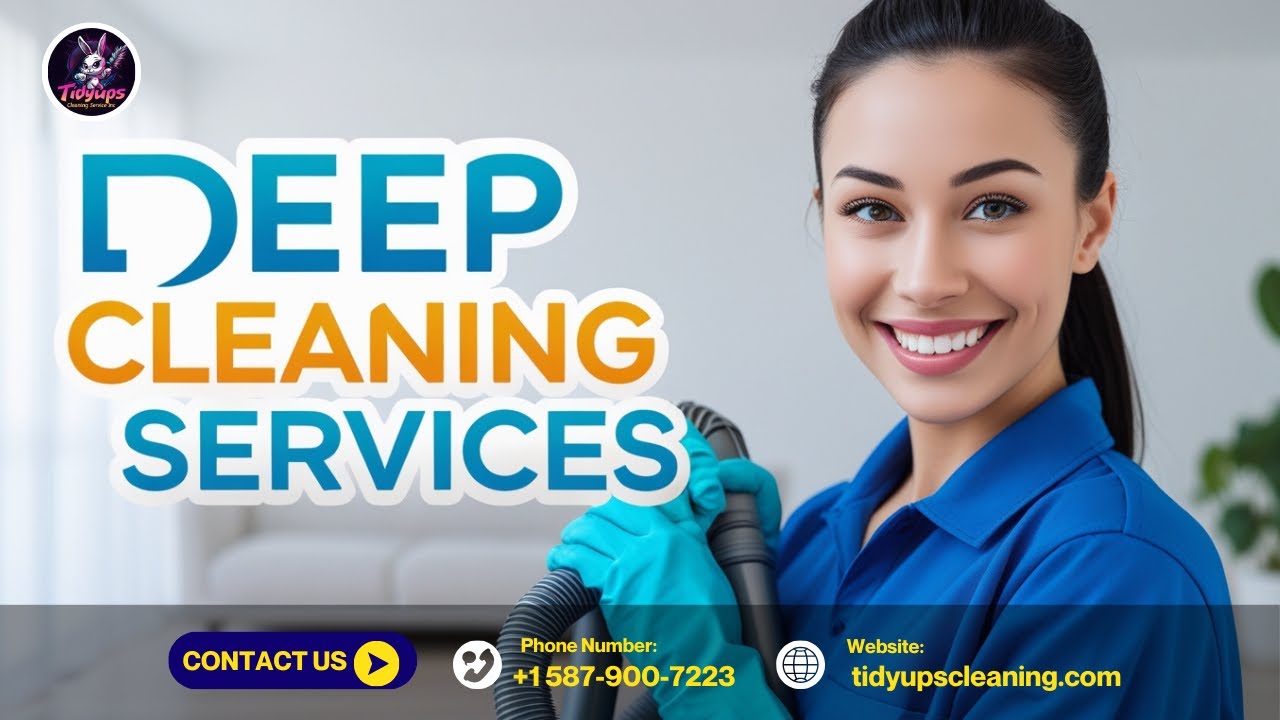 ✨ Deep Cleaning Services – Because Your Home Deserves More Than Just a Quick Wipe! 🏡🧹
