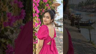 This Pink Dress AI Look Is So Dreamy! 💗🌸 #Shorts