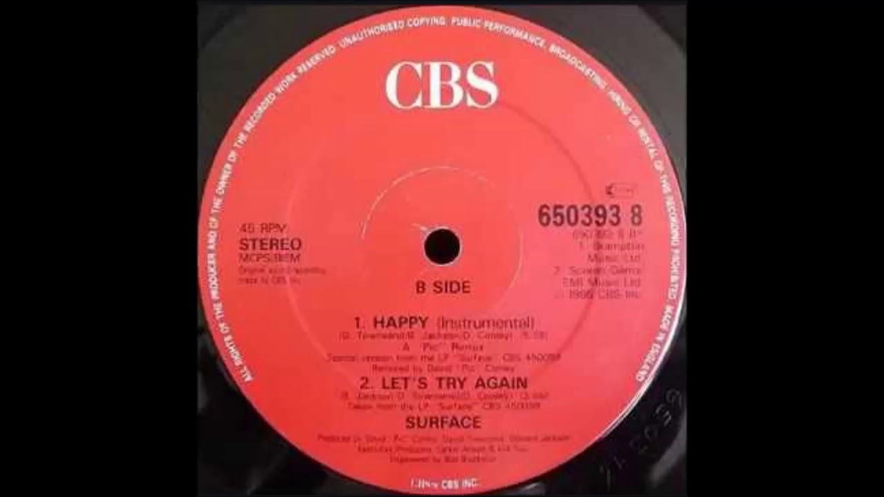 SURFACE  -  HAPPY    ( INSTRUMENTAL )